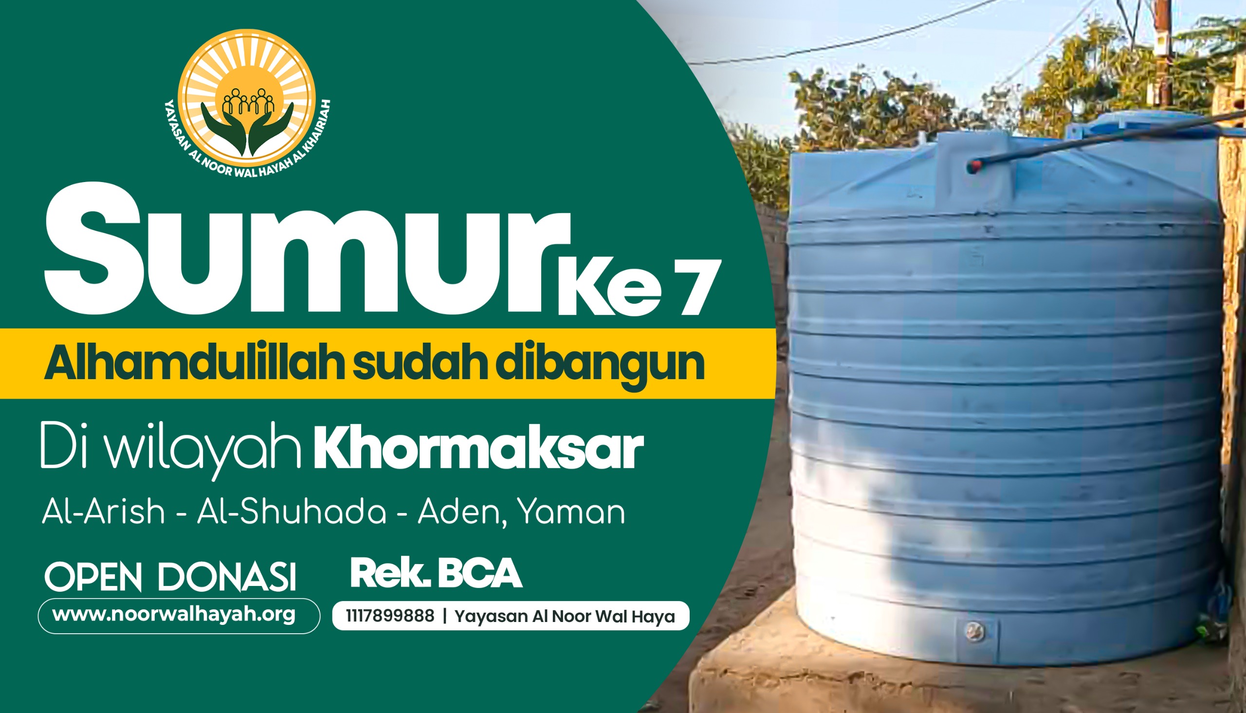 Sumur Air Bersih Ketujuh